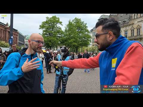 „Hamas hat nicht alleine schlimme Sachen gemacht“ – Diskussion mit Passant um Nahost-Konflikt