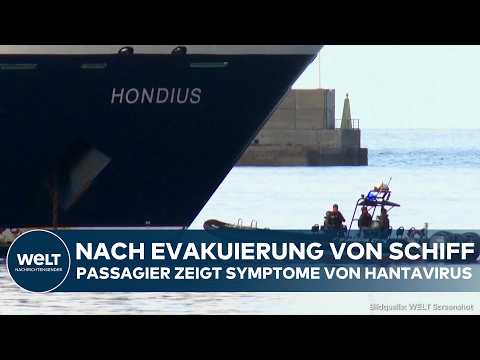 HANTAVIRUS: Paukenschlag! Passagier zeigt Symptome nach Evakuierung von Schiff Hondius!