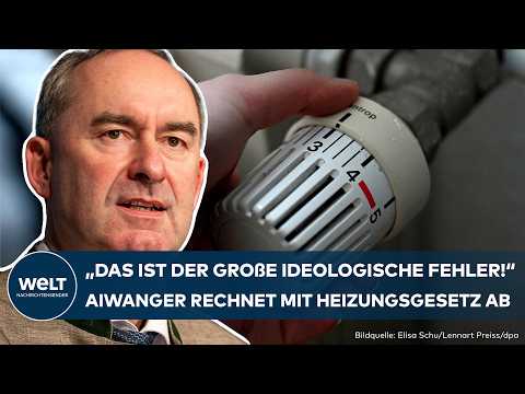 HEIZUNGSGESETZ: Hubert Aiwanger rechnet ab! „Das ist der große ideologische Fehler“