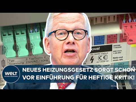 HEIZUNGSGESETZ: Kritik von Experten gegen neues Gesetz für Gas- und Ölheizungen in Deutschland!