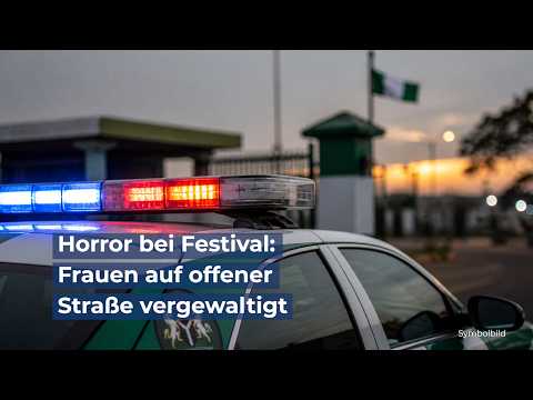 Horror bei Festival: Frauen auf offener Straße vergewaltigt