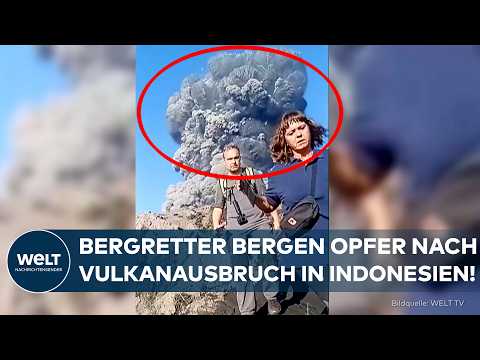 INDONESIEN: Gewaltige Aschewolke überrascht Wanderer! Drei Tote nach Vulkanausbruch am Dukono!