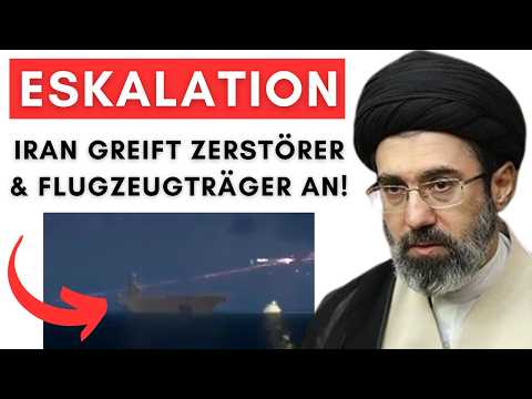 Iran greift US-Zerstörer & Flugzeugträger an + Trump greift Häfen an + große See-Schlacht!
