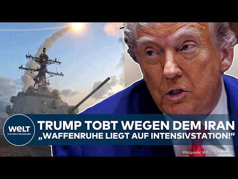IRAN: Trump platzt der Kragen! Waffenruhe vor dem Aus! Neue Angriffe der USA auf Mullah-Regime?