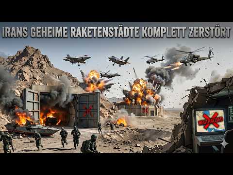 Irans geheime Raketenstädte geöffnet: Die US-Marine zerstörte die Bunker sofort