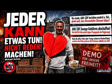 Jeder kann etwas tun. Nicht reden! Machen!