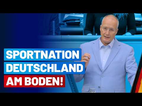 Jörn König rechnet mit Sportpolitik von Schwarz-Rot ab!  – AfD-Fraktion im Deutschen Bundestag