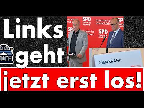 Kampfansage von Merz: Links ist nicht vorbei – jetzt geht’s richtig los! Merkel fordert Bestrafung