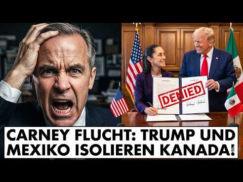 Kanada unter schock: die Usa und Mexiko werfen Kanada raus und Carney dreht völlig durch.