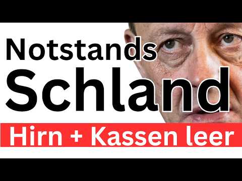 Kanzler Finanz-, Energie- und Hirn-Notstand ❌