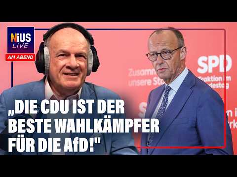 Kanzler Merz strauchelt weiter! Bestseller-Autor Peter Hahne über die Angst der CDU vor der AfD Kanzler Merz strauchelt weiter! Bestseller-Autor Peter Hahne über die Angst der CDU vor der AfD