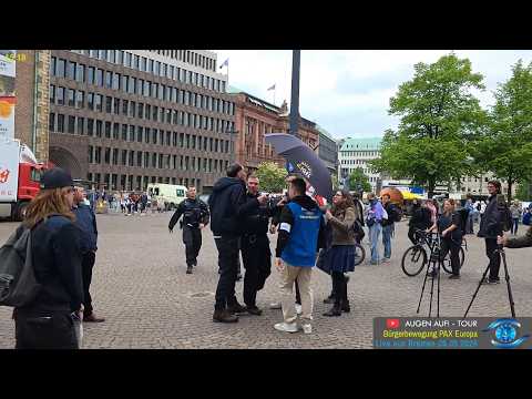 „Kaum sind Linksextremisten da, passiert Gewalt“ – Antifa randaliert bei BPE-Kundgebung in Bremen „Kaum sind Linksextremisten da, passiert Gewalt“ – Antifa randaliert bei BPE-Kundgebung in Bremen