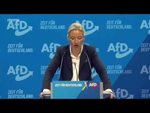 Klare Ansage von Alice Weidel
