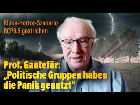 Klima-Prognosen waren falsch – Interview mit Physiker Prof. Ganteför