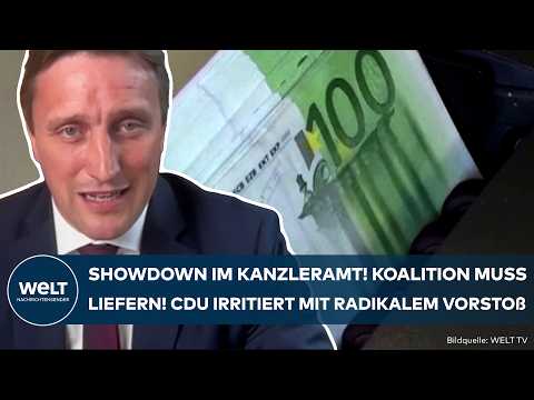 KOALITIONSAUSSCHUSS: Runter mit den Sozialabgaben? CDU-Mann sorgt mit radikalem Vorschlag für Wirbel
