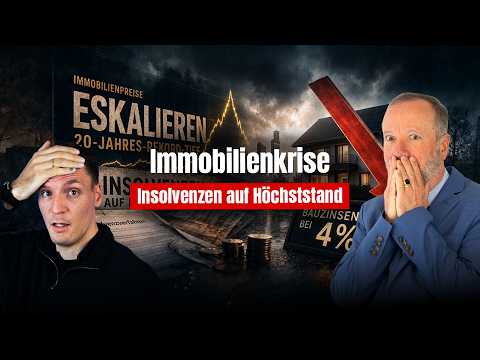 Krall & Bubeck: Rekord Insolvenzen, Zinsen bei 4% — Makler geben auf!