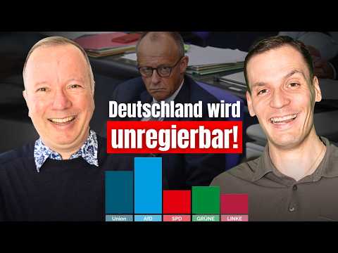Krisennacht, 0 Ergebnisse, AfD bei 28% —Deutschland wird UNREGIERBAR!