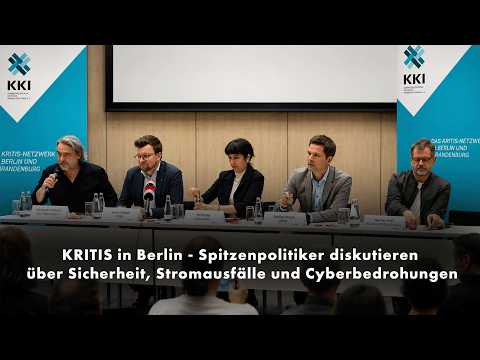 KRITIS in Berlin: Spitzenpolitiker diskutieren über Stromausfälle & Cyberangriffe | ENERGIETAGE 2026