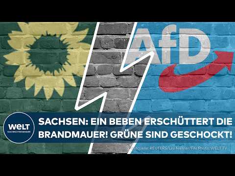 LANDTAG SACHSEN: Beben! AfD und BSW stimmen für einen Antrag der Grünen – Brandmauer gefallen?
