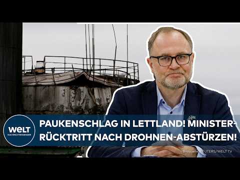 LETTLAND: Nach Drohnen-Abstürzen! Verteidigungsminister Spruds muss zurücktreten!