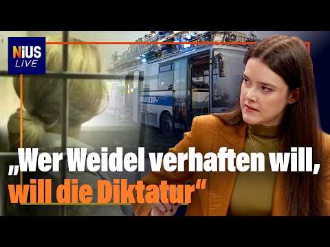 Linksradikale Aktivisten inszenieren Weidel-Verhaftung an Schulen | NIUS Live