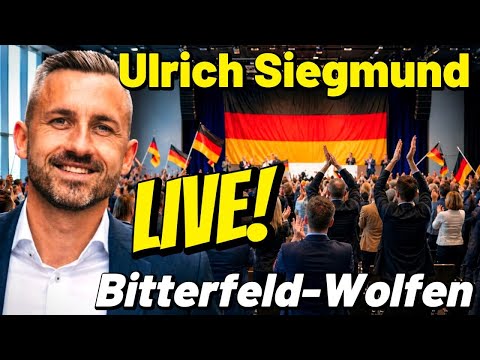 LIVE ❗ AfD Ulrich Siegmund Bitterfeld Wolfen 🇩🇪 Europa trifft Landespolitik ESN MdEP Arno Bausemer LIVE ❗ AfD Ulrich Siegmund Bitterfeld Wolfen 🇩🇪 Europa trifft Landespolitik ESN MdEP Arno Bausemer
