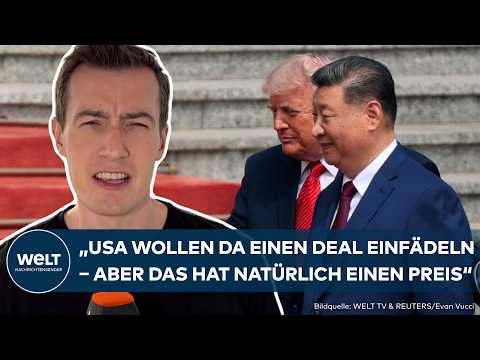 MACHTPOKER IN PEKING: Trump startet Charmeoffensive! Wie weit wird sich Xi in Sachen Iran bewegen?