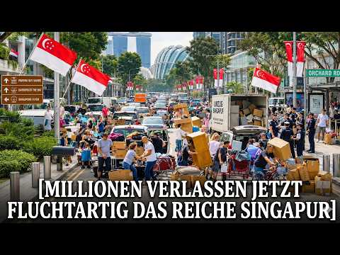Massenflucht aus Singapur: millionen verlassen den staat wegen extremer armut und schulden