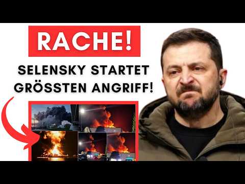 Massiver Luftangriff auf Moskau: Selensky mit grösstem Vergeltungsschlag jemals!
