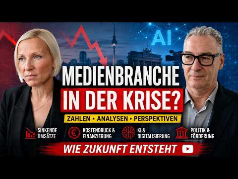 Medienbranche in der Krise? KI, Kostendruck und Zukunftsangst | Medienbarometer 2026