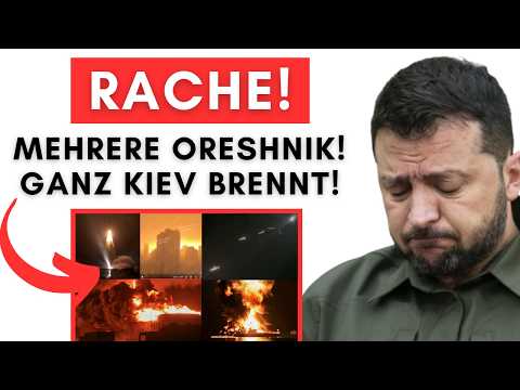 Mehrere Oreshnik & Hunderte Raketen auf Kiew! Ukraine-Parlament getroffen & Armeechef eliminiert?