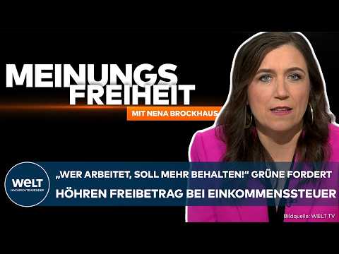 MEINUNGSFREIHEIT: „Wer arbeitet, soll mehr behalten“! Grüne will Reform von Einkommenssteuer
