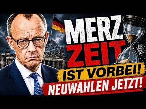 Merz-Zeit vorbei?! DAS passiert bei Neuwahlen in Deutschland