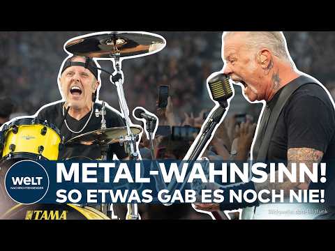 METALLICA SCHREIBT GESCHICHTE! 95.000 Fans feiern Rekord-Nacht in Berlin
