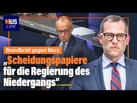 Meuterei gegen Merz: Die eigenen Leute wenden sich vom Kanzler ab | Video Live