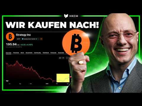 Michael Saylor will Bitcoin verkaufen, Wir kaufen Strategy-Aktien!
