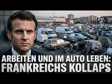 Millionen menschen leben in Frankreich in autos: die obdachlosenkrise eskaliert brutal