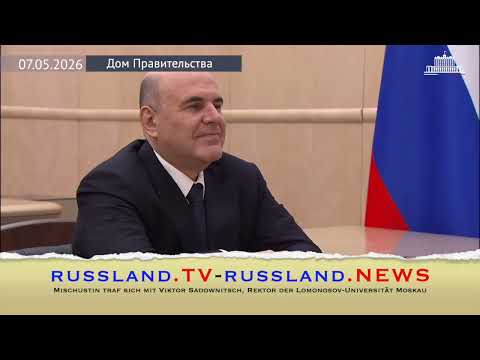 Mischustin traf sich mit Viktor Sadownitsch, Rektor der Lomonosov Universität Moskau