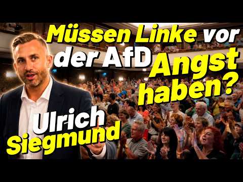 Müssen Linke vor einer AfD Regierung Angst haben? Ulrich Siegmund antwortet bei AfD Bürgerdialog