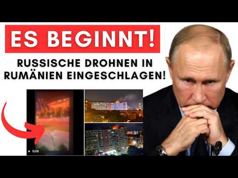 Nato-Notfall: Russische Drohnen schlagen in Rumänien ein – Mindestens 5 Verletzte