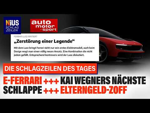 „Nehmt das Logo runter!“: Ferrari-Legende tobt über neuen E-Ferrari | NIUS-Schlagzeilen