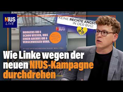 NIUS startet Werbekampagne – und wird sofort zur Zielscheibe | NIUS Live NIUS startet Werbekampagne – und wird sofort zur Zielscheibe | NIUS Live