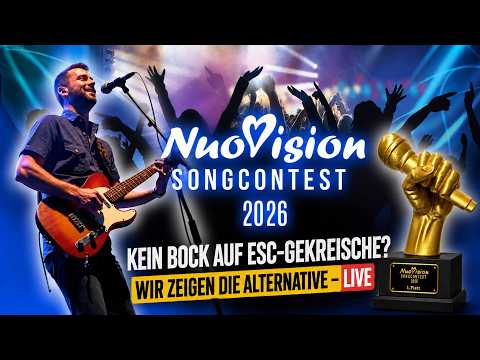 NuoVision 2026 – Die Alternative zum ESC !! SAMSTAG LIVE AB 19 UHR