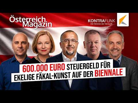 Österreich-Magazin: 600.000 Euro für Urin-Provokation – was erlaubt sich der Kulturbetrieb?