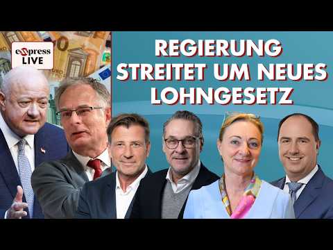 ÖVP und SPÖ: Chaos um Gehälter droht | exxpress live, am 20. Mai 2026