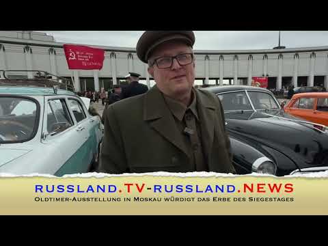 Oldtimer Ausstellung in Moskau würdigt das Erbe des Siegestages
