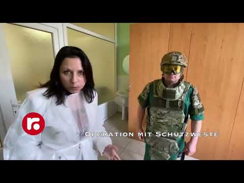 Operation mit Schutzweste Operation mit Schutzweste