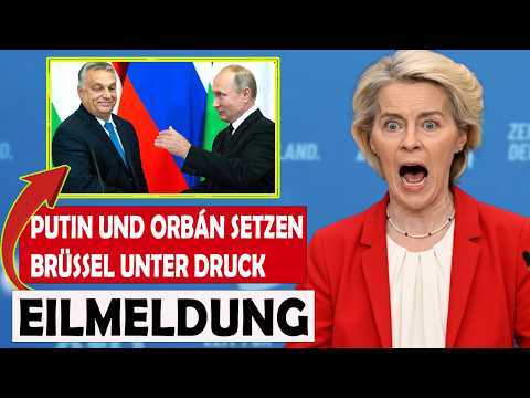 Orban verbündet sich mit Putin, um die EU zu besiegen – Ursula gerät in Panik Orban verbündet sich mit Putin, um die EU zu besiegen – Ursula gerät in Panik