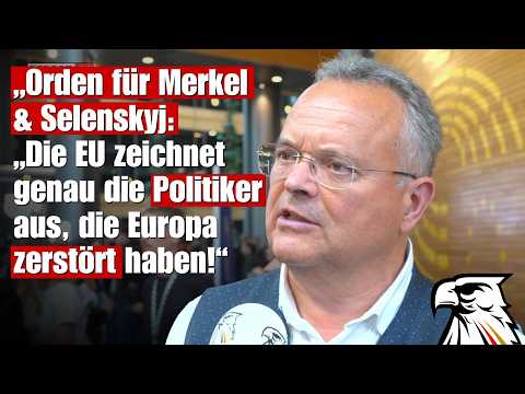 Orden für Merkel & Selenskyj: „Die EU zeichnet genau die Politiker aus, die Europa zerstört haben!“ Orden für Merkel & Selenskyj: „Die EU zeichnet genau die Politiker aus, die Europa zerstört haben!“