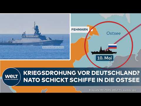 OSTSEE: NATO in Alarmbereitschaft! Russisches Kriegsschiff vor unserer Küste!